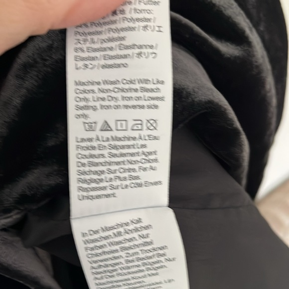 J crew NWNT Polyester Velvet Holiday Dress, Tag sz10 fit sz 8 - Picture 6 of 6